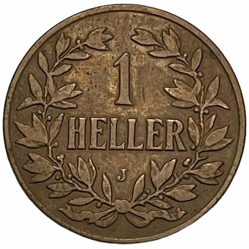 Германская Восточная Африка 1 геллер 1907 г. (J) германская восточная африка 1 4 рупии 1910 г j