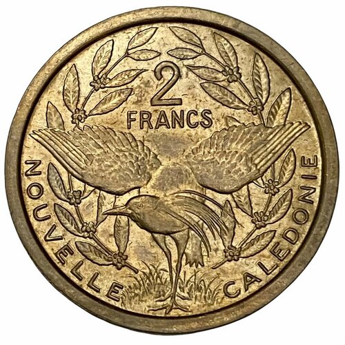 Новая Каледония 2 франка 1949 г. (Проба)