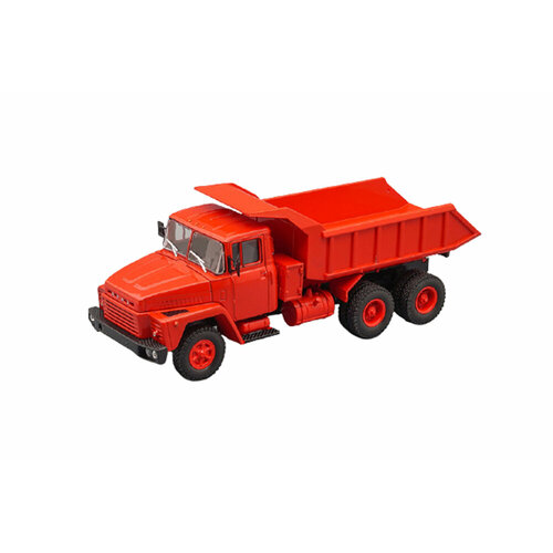 Kraz 251 dump truck 1979-1981 red (ussr russia) | краз 251 самосвал 1979-1981 красный масштабная модель грузовика коллекционная краз 251 самосвал 1979 1981 красный