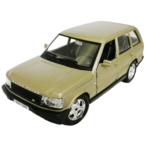 Range Rover 1/24 коллекционная металлическая модель автомобиля 1:24 Bburago 18-22020 gold