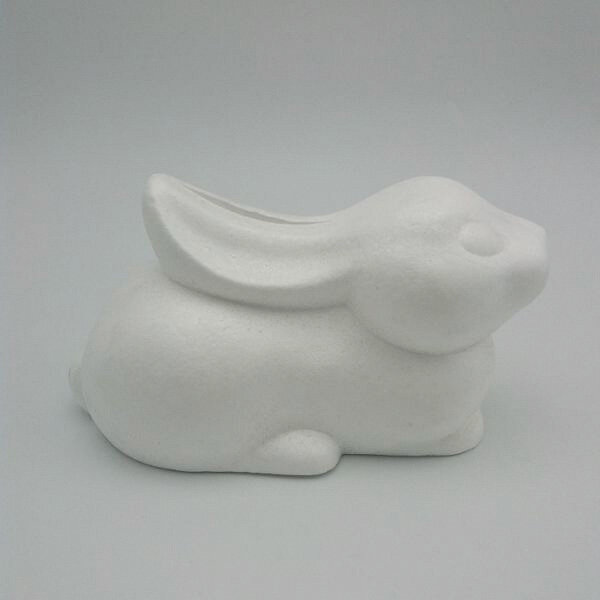 Заготовки для декора № 013 пенополистирол 14 х 1 шт Кролик, малый, 1 шт. в заказе