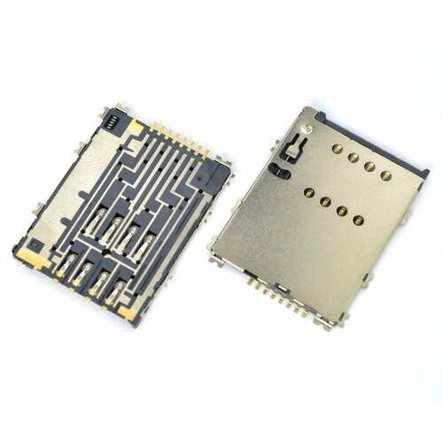 Разъем Mini-Sim 26-27mm x 19-20mm x 1,3mm Samsung Galaxy Tab 10.1 P7500 и др. 1pcs 45 80 pin touch digitizer fpc connector on board for samsung galaxy tab 2 10 1 p7500 p7510 p5100 p5110 lcd display screen