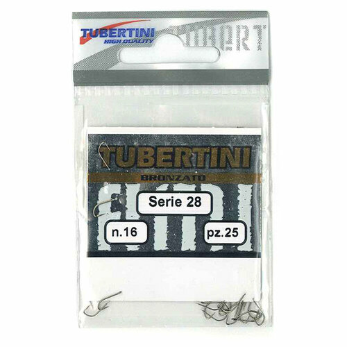 фото Крючки спортивные tubertini 28 серия (бронзовые) нет бренда