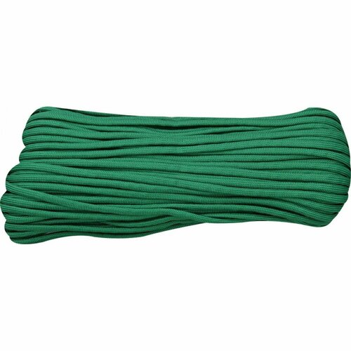 Паракорд 550, 30 м (зеленый) 10m 50m paracord parachute cord lanyard tent rope mil spec type iii 7 strand for survival camping climbing hiking clothesline