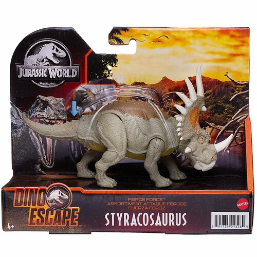 Фигурка Mattel Jurrasic World Свирепые динозавры №3 машинка matchbox jurassic world kawasaki brute force 750 mattel fmx13