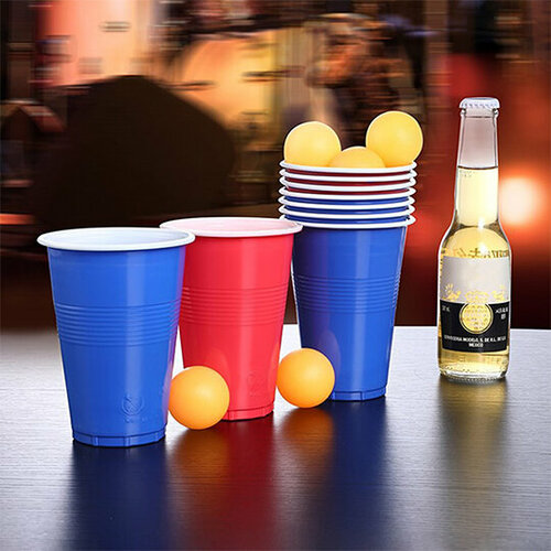 Игра алкогольная Beer pong