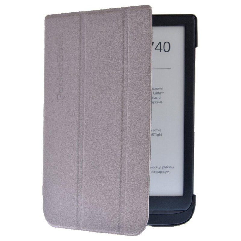 Обложка-трансформер PocketBook 740 светло-серый PBC-740-LGST-RU - фото №6