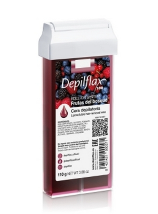 Depilflax Воск в картридже Лесные ягоды (прозрачный) 110 гр