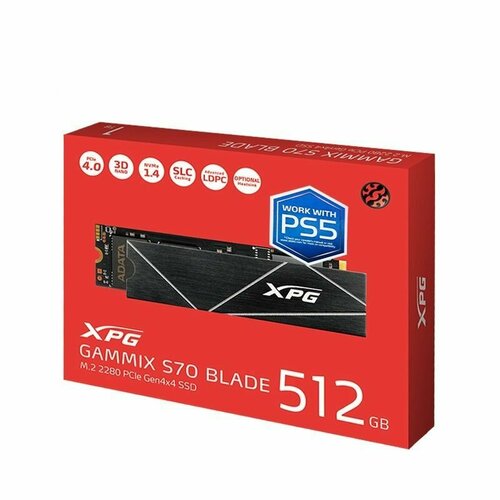 SSD-накопитель XPG S70B BLADE 512Gb NVMe 2280