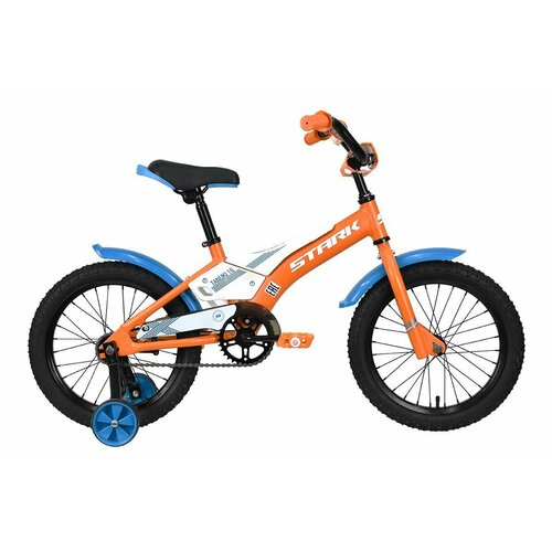 Велосипед Stark'23 Tanuki 16 Boy оранжевый/синий/белый