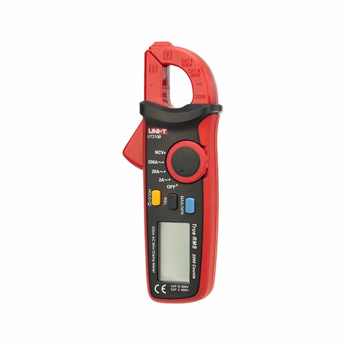 фото Токовые клещи uni-t ut-210b с функцией true rms и бесконтактным детектором ncv