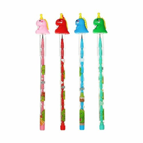 Карандаш секционный-прикол Calligrata Динозавр микс56 шт 3620₽