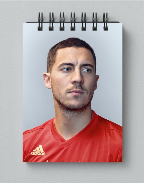 Блокнот Эден Мишель Азар, Eden Michael Hazard №6, А4