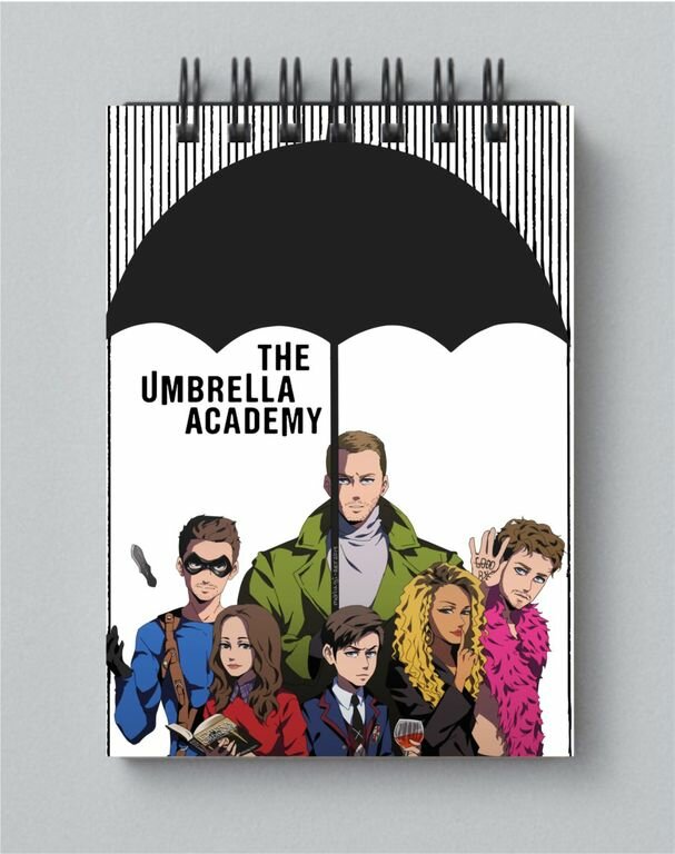 Блокнот Академия Амбрелла, The Umbrella Academy №10, А4