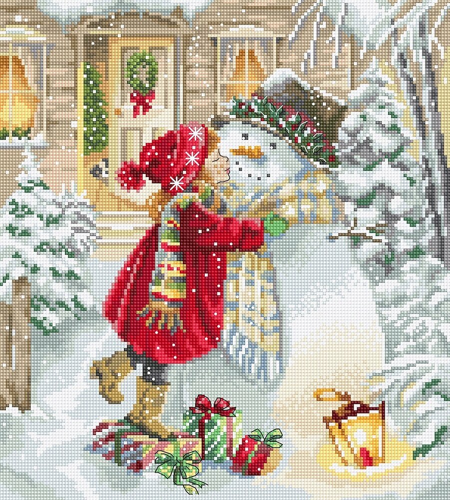 L8057 Зимние игры LETISTITCH - фото №1