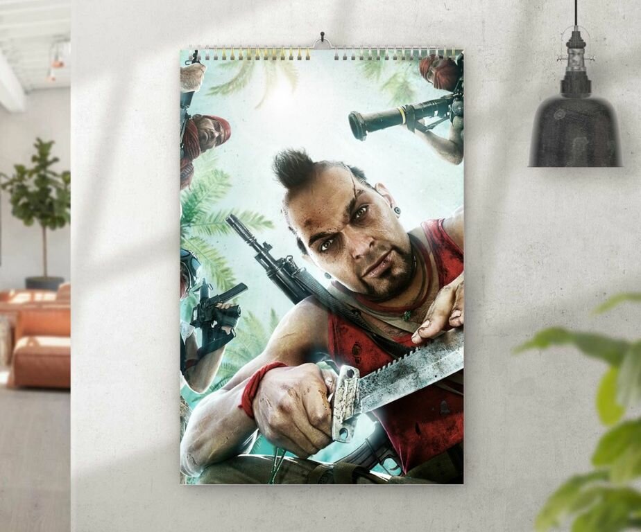 Календарь перекидной Far Cry, Фар Край №24, А4
