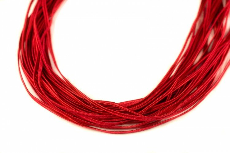 Cутаж 3мм, цвет ST1180 Poinsetta (пуансеттия), 1 метр