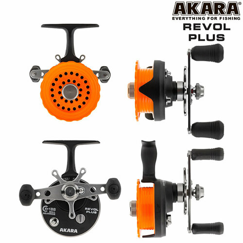 фото Катушка мультипликаторная akara revol plus 4+1bb