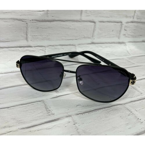 Солнцезащитные очки Chrome Hearts D5078, черный