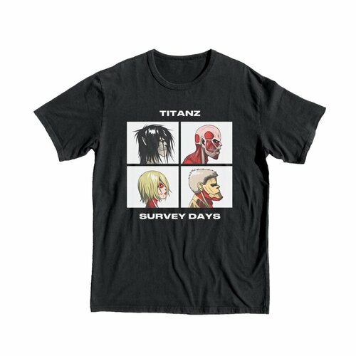 фото Футболка, размер xl, черный animedrop