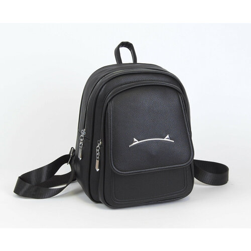 фото Рюкзак , фактура гладкая, черный m&w 2021