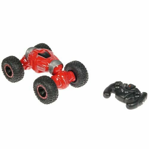 Радиоуправляемая машина трюкач/перевертыш JJRC Q70, радиус действия 50 м, пульт ДУ, время работы - 40 мин, аккумулятор-1200 мА*ч, цвет - красный