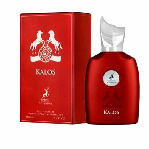 MAISON ALHAMBRA Kalos men 100 ml edp maison alhambra afro leather unisex 80 ml edp