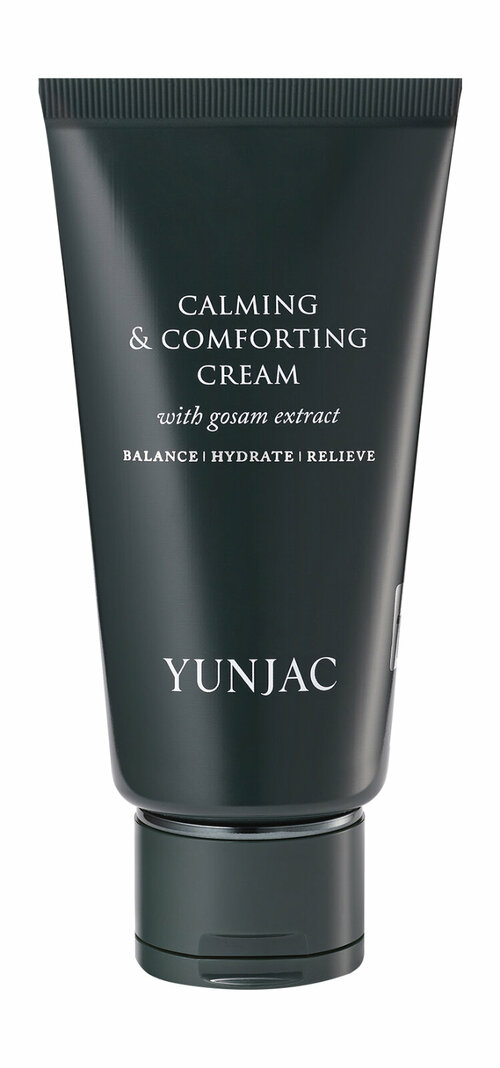 YUNJAC Calming & Comforting Cream Крем для чувствительной кожи лица успокаивающий охлаждающий, 60 мл