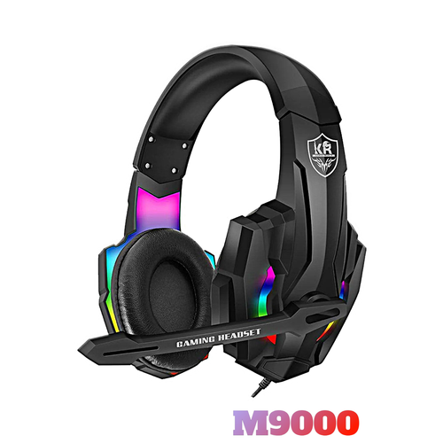 Игровая гарнитура для компьютера с микрофоном M9000 Проводные геймерские наушники Гарнитура для PC MAC разъем mini jack 35 Черный 188700₽