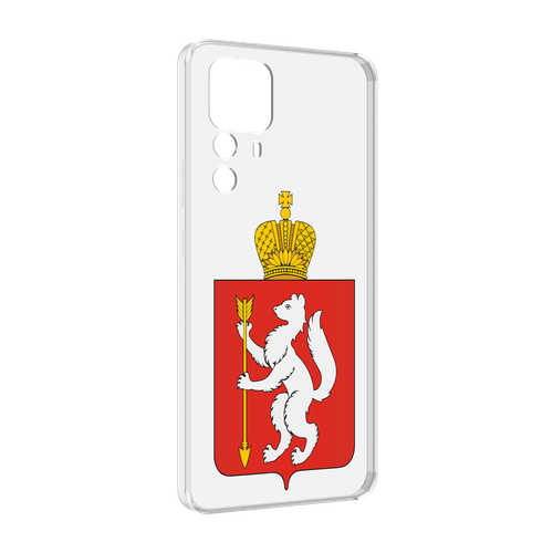 Чехол MyPads герб-свердловская-область-екатеринбург для Xiaomi 12T Pro задняя-панель-накладка-бампер