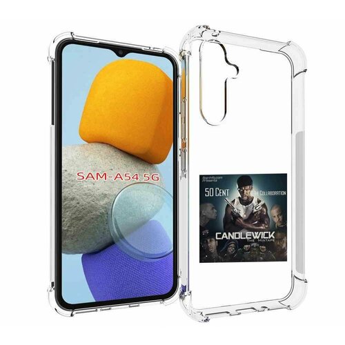 чехол mypads 50 cent the reconstruction для samsung galaxy a54 задняя панель накладка бампер Чехол MyPads 50 Cent - CandleWick для Samsung Galaxy A54 задняя-панель-накладка-бампер