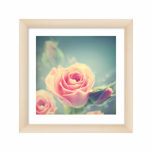 Картина postermarket МС-46 Розовые розы40х40см