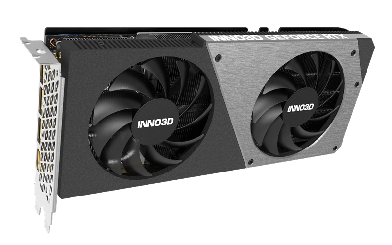 Видеокарта INNO3D RTX 4070 Twin X2 OC//RTX4070, HDMI, DP*3, 12G, D6X (N40702-126XX-185252N)