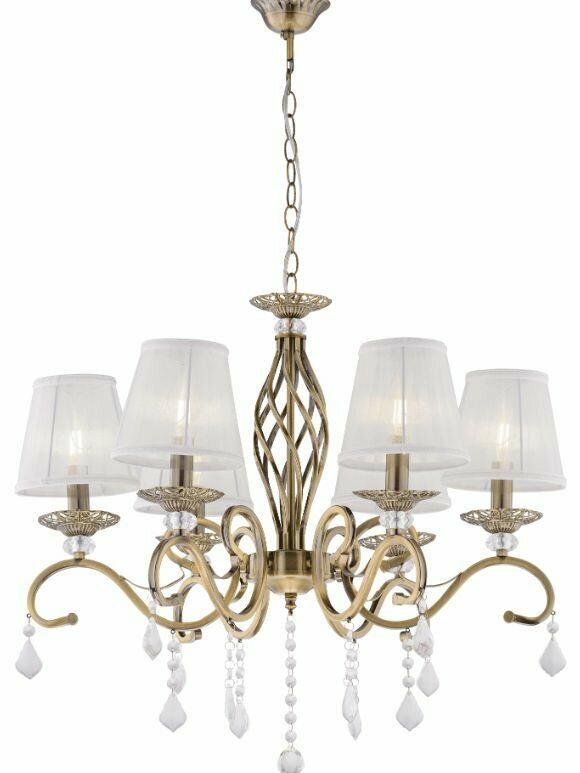 фото Люстра классическая c абажурами