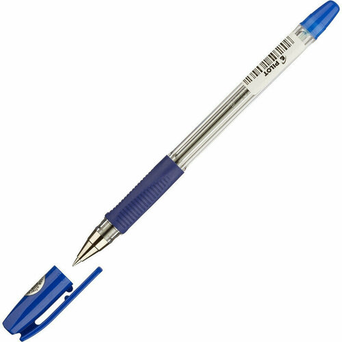 Набор ручек Ручка шариковая PILOT BPS-GP-EF резин. манжет. синяя 0,22мм Япония, 2 шт.