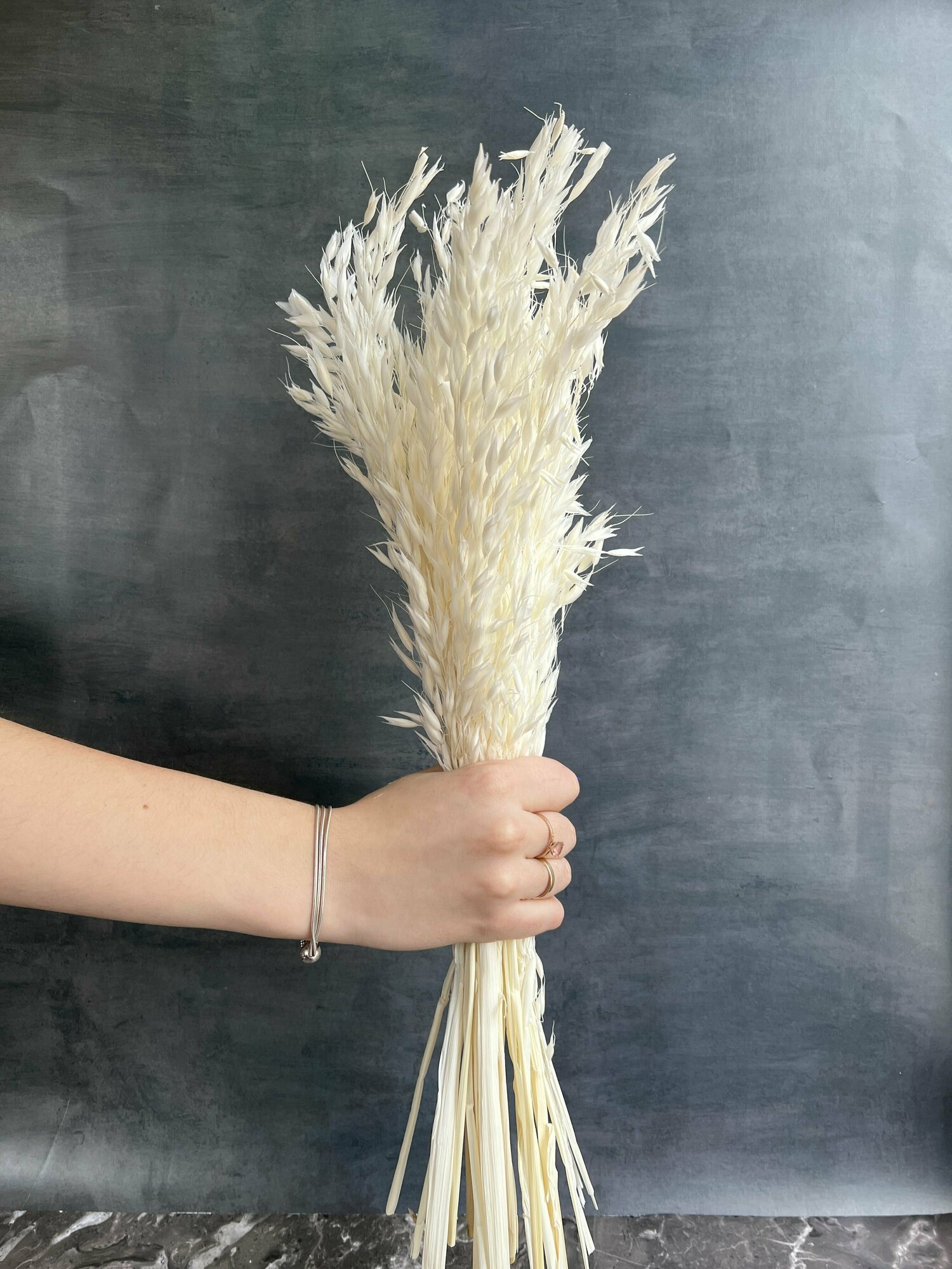 Овес Сухоцвет белый — фото 1