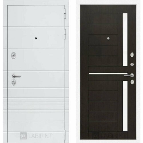 Входная дверь Labirint Trendo 02 Венге 960x2050, открывание правое входная дверь labirint silver 02 венге 960x2050 открывание правое