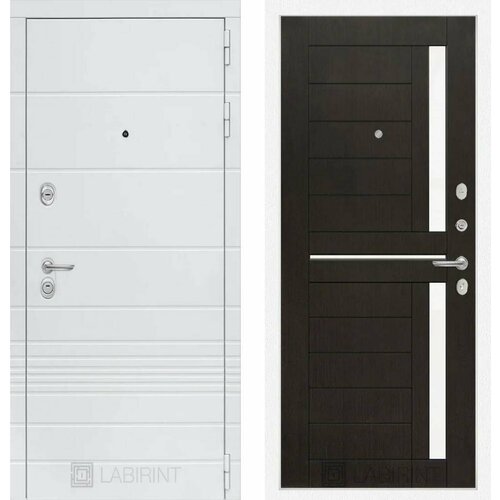 Входная дверь Labirint Trendo 02 Венге 960x2050, открывание правое входная дверь labirint trendo 05 венге 960x2050 открывание правое