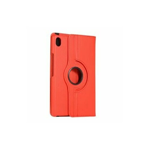 Чехол MyPads для планшета Lenovo Tab M8 TB-8505F/X поворотный роторный оборотный красный кожаный
