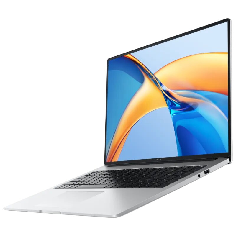 16" Ноутбук Honor MagicBook X 16 Pro 1920x1080 AMD Ryzen 7 7840HS 16Gb DDR5 SSD 512Gb AMD Radeon 780M Windows 11 серебристый англ раскладка