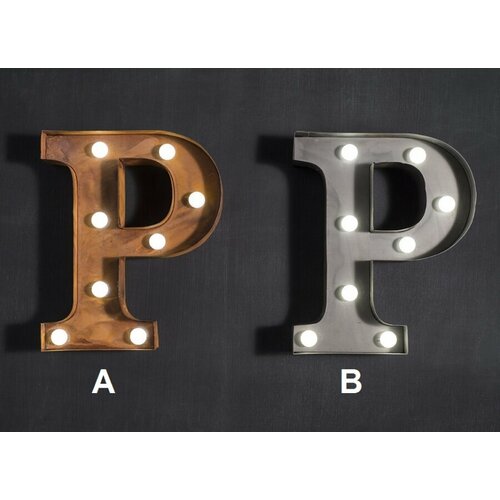 Настенный декор буква 