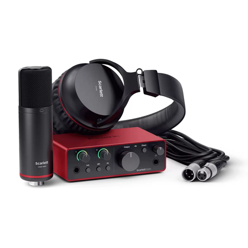 Студийный комплект FOCUSRITE Scarlett Solo Studio 4th Gen набор для звукозаписи focusrite scarlett solo studio 4rd gen