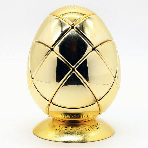 Коллекционная головоломка Meffert's 3x3x3 Egg Metalised (Limited Edition) Gold