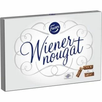 Пралине с миндалем и нугой Wiener Nougat 210 г (из Финляндии) - фотография № 1