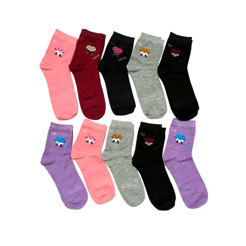 фото Носки , 10 пар, 10 уп., размер 37/41, мультиколор centr podarkov sofiya