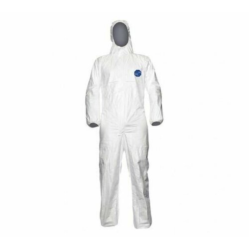 Комбинезон защитный Dupont Tyvek 100 coverall белый L