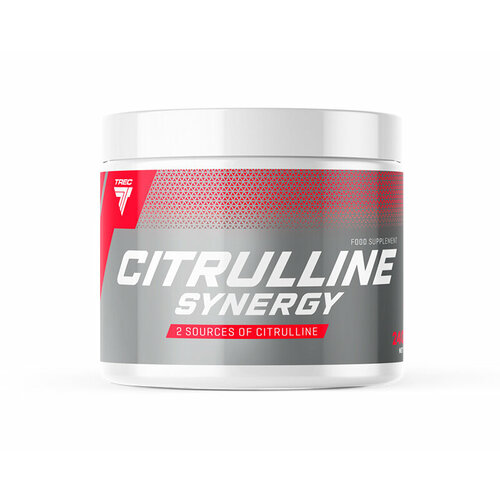 Цитруллин малат порошок 240 гр, Trec Nutrition Citrulline Synergy L-цитруллин, вкус: арбуз-яблоко