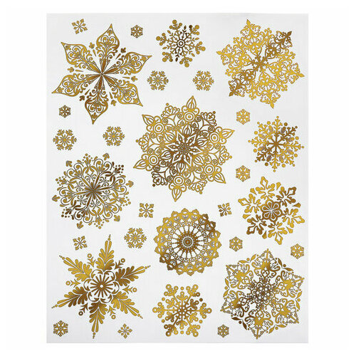 Наклейка для окон двусторонняя многоразовая 30х38 см, 