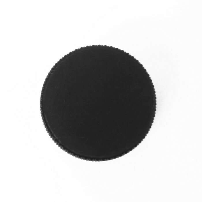 Ручка кнопка CAPPIO PK328, d=23 мм, цвет черный - фотография № 3