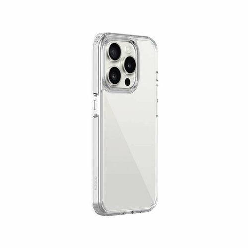 фото Чехол kzdoo guardian для смартфона apple iphone 15 pro противоударный, прозрачный